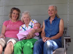 Four generations of awesome ladies!!