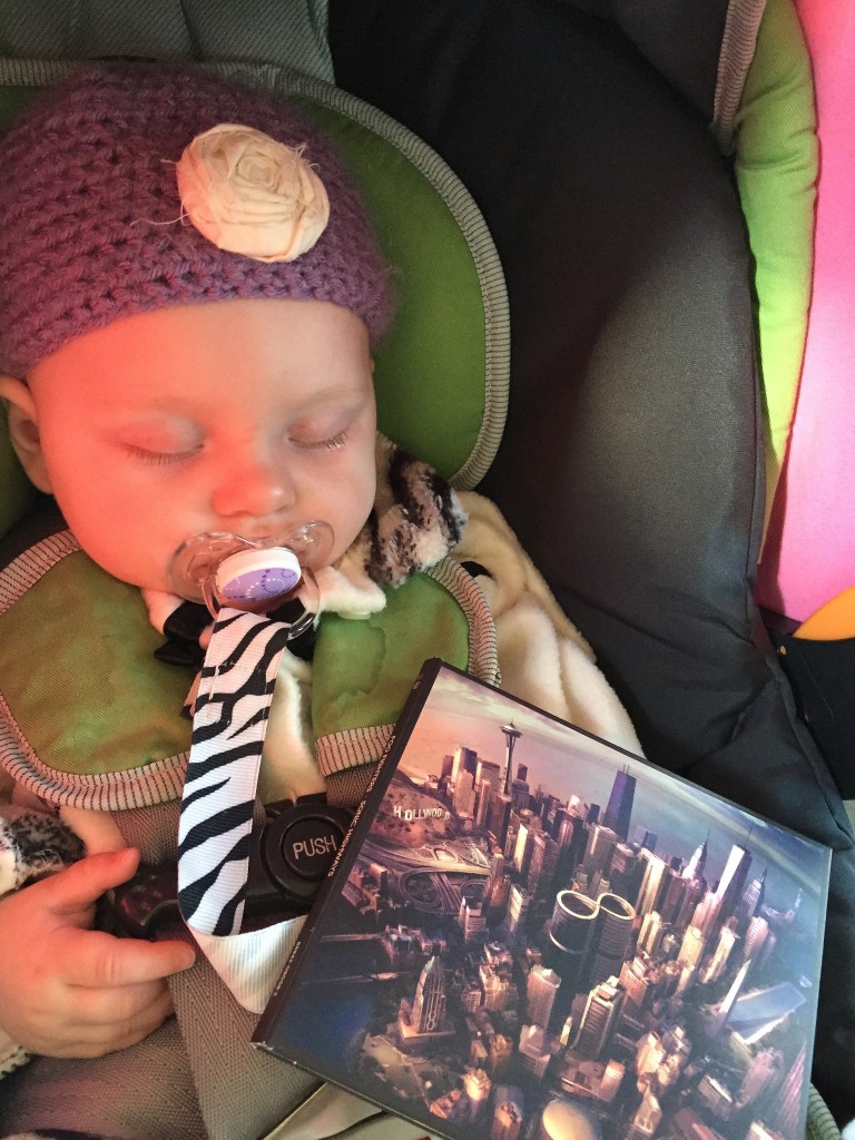 I gave mommy Sonic Highways from Foo Fighters for her birthday!