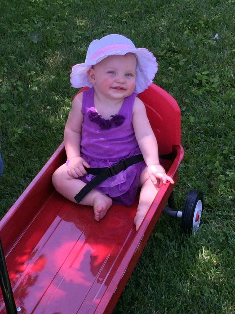 My little red wagon from Grandma!