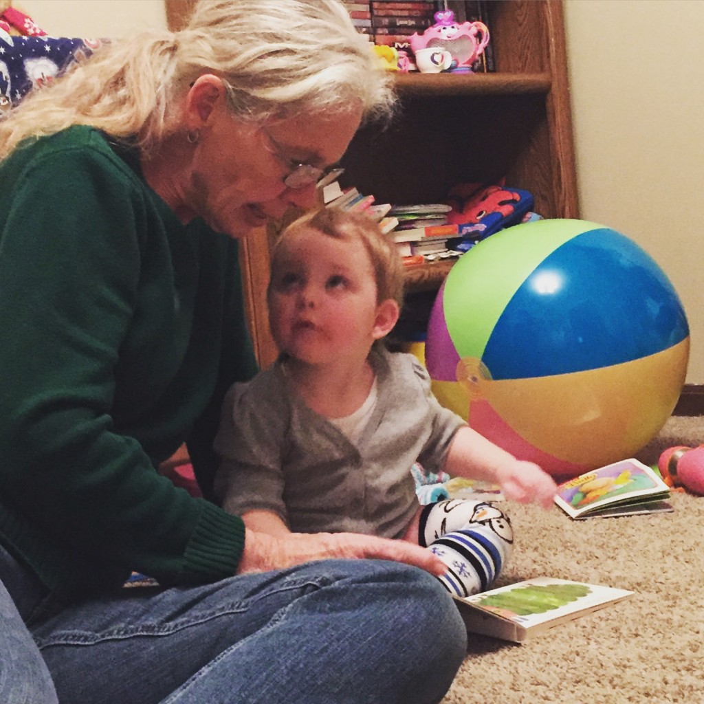 Reading with Mimi! #nye2015