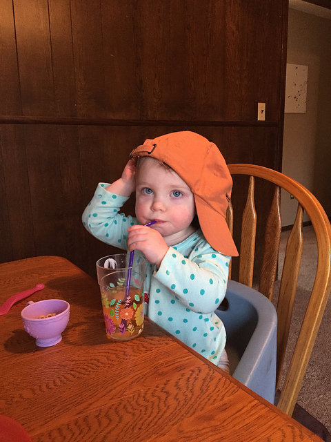 Looking cute! #daddyshat