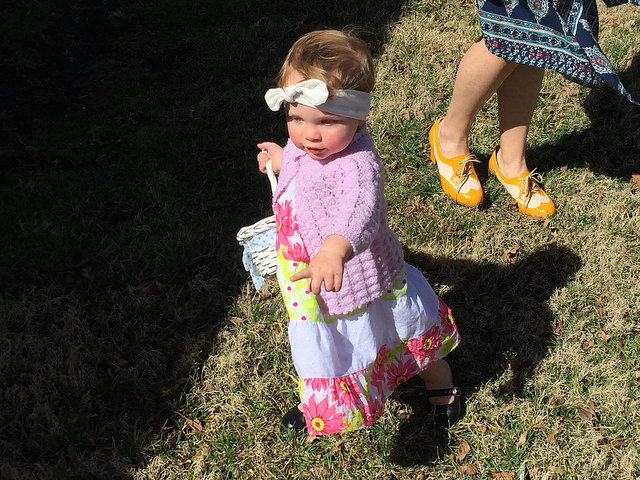 On the hunt!